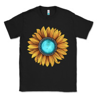 Black sunflower gemstone Classic Tee - JahusDesignShop