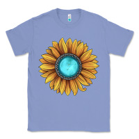 Colony Blue sunflower gemstone Classic Tee - JahusDesignShop
