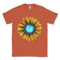 Copper sunflower gemstone Classic Tee - JahusDesignShop