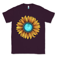 Plum sunflower gemstone Classic Tee - JahusDesignShop