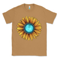 Toasted Coconut sunflower gemstone Classic Tee - JahusDesignShop