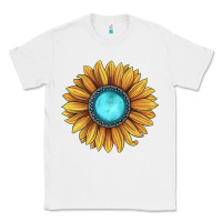 White sunflower gemstone Classic Tee - JahusDesignShop