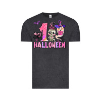 Vintage Black my first pink halloween Vintage Tee - AdoDesignShop