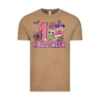 Vintage Coffee my first pink halloween Vintage Tee - AdoDesignShop