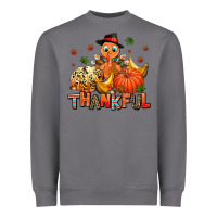 Storm thankful pumpkins and turkey Heavyweight Sweatshirt - AdoDesignShop