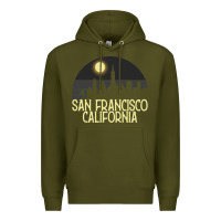Army Green San Francisco California Premium Hoodie - Bettercallsaul