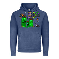 Vintage Denim boo drink Vintage Hoodie - CowhideDigitalArt