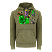 Vintage Olive boo drink Vintage Hoodie - CowhideDigitalArt