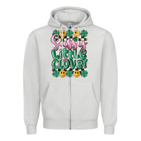 Dove Grey sassy little glover Zipper Hoodie - MaliasSmallBusiness