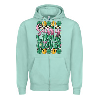 Seafoam sassy little glover Zipper Hoodie - MaliasSmallBusiness