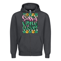 Smoke sassy little glover Zipper Hoodie - MaliasSmallBusiness