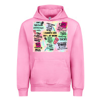 Fuchsia Pink funny office Urban Hoodie - TumblerDesignByShophia