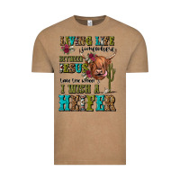 Vintage Coffee living life somewhere between jesus take the wheel Vintage Tee - JahusDesignShop