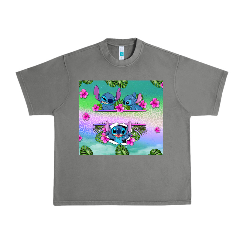 Custom Name Stitch Urban Heavy Tee by AdoDesignShop | Teevron