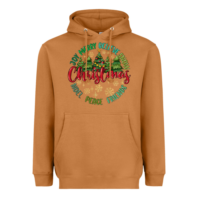 Christmas Vibes Heavyweight Hoodie by MaliasSmallBusiness | Teevron