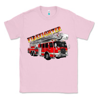 Bubblegum Pink firefighter fire truck Classic Tee - Artiststas