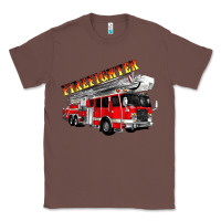 Chestnut firefighter fire truck Classic Tee - Artiststas