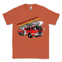 Copper firefighter fire truck Classic Tee - Artiststas