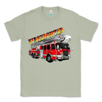 Matcha firefighter fire truck Classic Tee - Artiststas