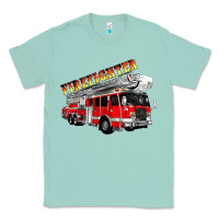 Seafoam firefighter fire truck Classic Tee - Artiststas