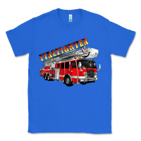 True Royal firefighter fire truck Classic Tee - Artiststas