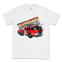 White firefighter fire truck Classic Tee - Artiststas