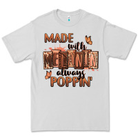 Dove Grey Made with melanin always poppin' Premium Tee - RanaPortraitStore