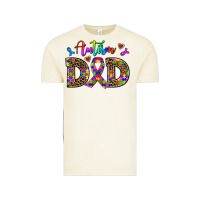 Vintage Arctic rainbow colors autism dad Vintage Tee - AdoDesignShop