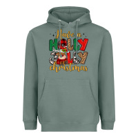 Sage have a holly jolly christmas Heavyweight Hoodie - MaliasSmallBusiness