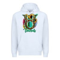 White Taurus Zodiac Premium Hoodie - Bettercallsaul