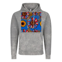 Cloud Rock usa sunflowers seamless pattern Vintage Hoodie - HRA Design Shop