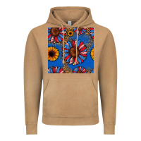 Vintage Camel usa sunflowers seamless pattern Vintage Hoodie - HRA Design Shop