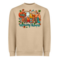 One Thankful Respiratory Therapist Heavyweight Sweatshirt | Teevron