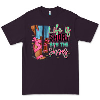 Plum Afro heels Premium Tee - RanaPortraitStore