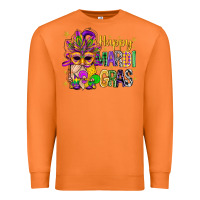 Carrot Happy Mardi Gras With Gnome Premium Sweatshirt - BundleAndBundleShop
