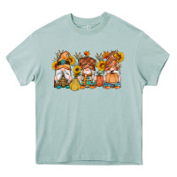 Arona fall gnomes pumpkin sunflowers Heavy Core Tee - Artiststas