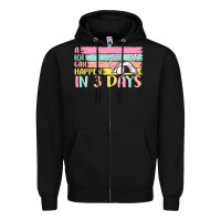 Black a lot can happen in 3 days Zipper Hoodie - MaliasSmallBusiness