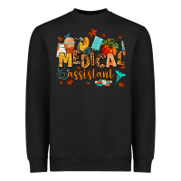 Black medical assistant Heavyweight Sweatshirt - AdoDesignShop