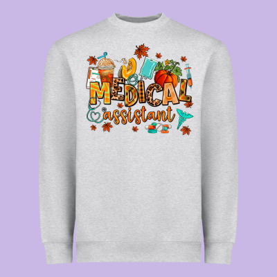 Medical Assistant Heavyweight Sweatshirt Designed By Adodesignshop