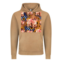Vintage Camel american pigs seamless pattern Vintage Hoodie - HRA Design Shop