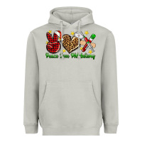 Moon Dust Peace love Phlebotomy Christmas Heavyweight Hoodie - NancyCooperArtShop