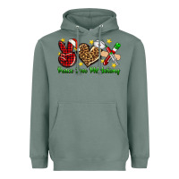 Peace Love Phlebotomy Christmas Heavyweight Hoodie | Teevron