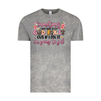 Cloud Rock sometimes i just have to let god fix it Vintage Tee - JahusDesignShop