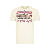 Vintage Arctic sometimes i just have to let god fix it Vintage Tee - JahusDesignShop