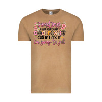 Vintage Camel sometimes i just have to let god fix it Vintage Tee - JahusDesignShop