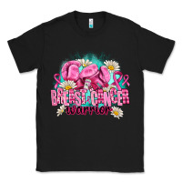 Black breast cancer warrior Classic Tee - AdoDesignShop