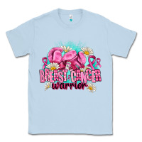Dusty Blue breast cancer warrior Classic Tee - AdoDesignShop