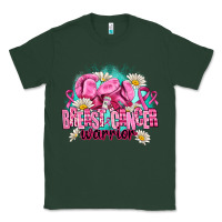 Sports Green breast cancer warrior Classic Tee - AdoDesignShop