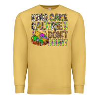 King Cake Calories Don't Count Mardi Gras Premium Sweatshirt | Teevron