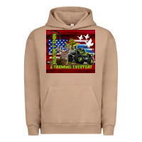 Pigment Burro hunting fishing & farming everyday Urban Hoodie - TumblerDesignByShophia